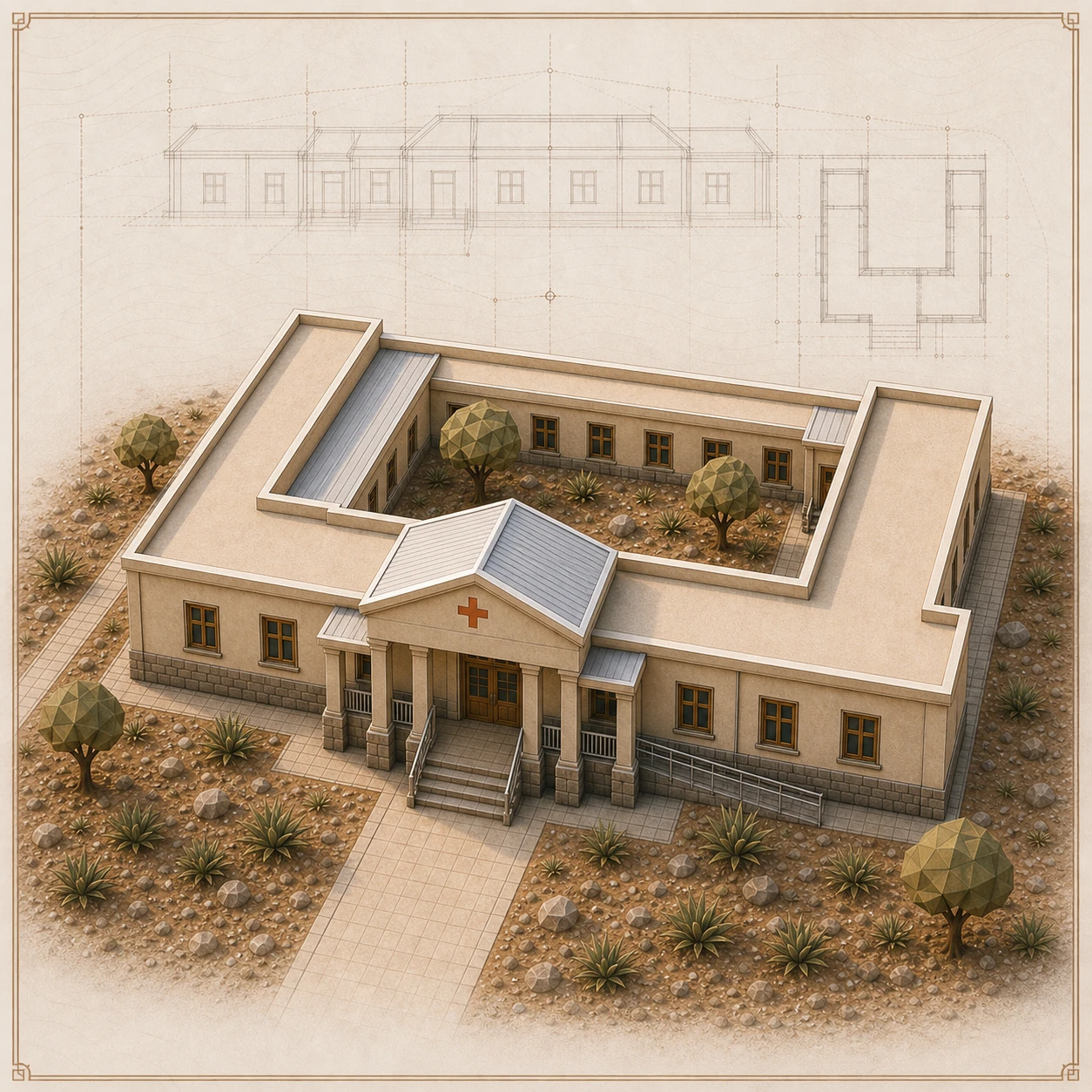 Center block